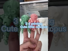 3D-gedruckte rosa Kraken