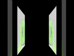 Transparentes grünes 3D-Druckfilament