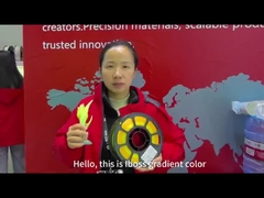 PLA Hellorange Grün