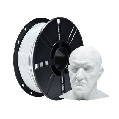 Un buon prezzo. Filamento bianco di marmo PLA 1 kg 1,75 mm Filamento per stampante 3D in linea