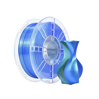 ราคาดี 3D Printer Filament PLA Pro ความแข็งแรงที่เพิ่มขึ้น สีสองสี สีฟ้า สีเขียว ออนไลน์