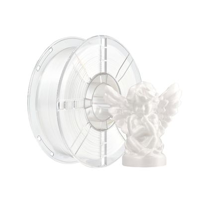 Un buen precio. Filamento de impresión 3D de seda enrollada PLA más resistencia blanca mejorada en línea