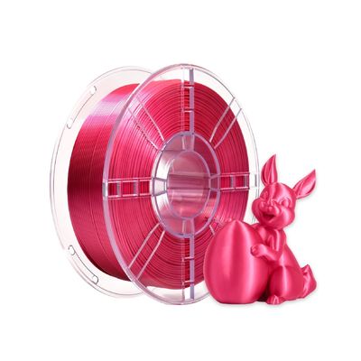 Goede prijs. PLA-filament Zilk Roze Rode 3D-printerfilament met druktemperatuur 170-230C online