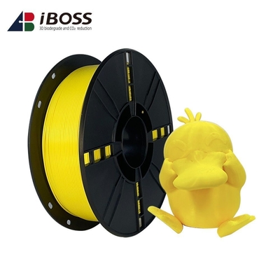 Buon prezzo PLA+ Filamento giallo 1 kg Peso netto PLA+ Filamento per la stampa 3D Filamento in linea