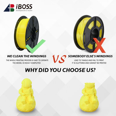Ein guter Preis. Gelbe 3D-Drucker ABS Filament für die Industrie Drucktemperatur 170-230C Online