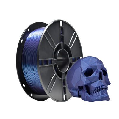 Un buen precio. PLA Filamento de impresora 3D de cambio de color de color fuerte morado azul 1 kg dureza 1,75 mm en línea