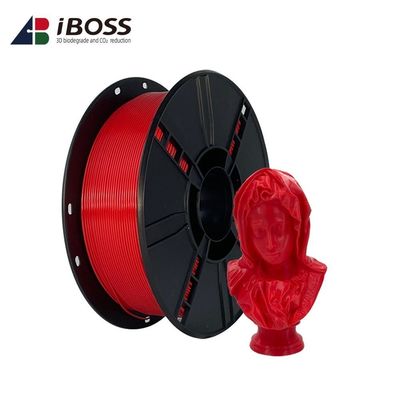 Un bon prix. Filament d'imprimante 3D 1000g Filament PLA rouge pour une forte ténacité et une option de personnalisation en ligne