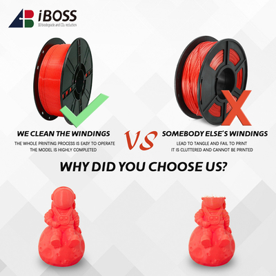 Good price 18 Warna Merah PLA 3D Printer Filament 1.75mm 1kg 3D Printing on line