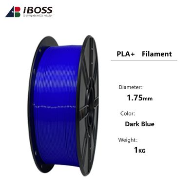 Goede prijs. 18 kleuren donkerblauw PLA-filament Sterke taaiheid voor desktop 3D-printertoepassingen online