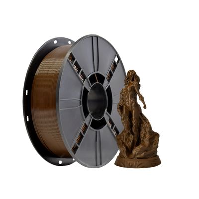 Un bon prix. Filament d'impression 3D 100% sans bulles Terra brun PLA Plus la ténacité du filament Impression 3D améliorée en ligne