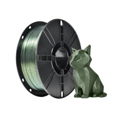 Filament 3D de changement de couleur en PLA amélioré en or vert