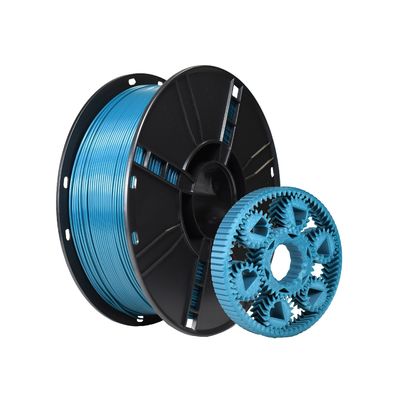 Un bon prix. Filament d'impression 3D professionnel de 1000 g bleu vert PLA plus dureté améliorée en ligne