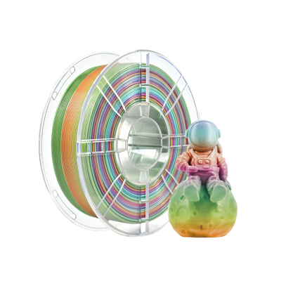 良い値段 3Dプリント フィラメント 1kg シルク レインボー PLA フィラメントプラス 1.75mm PLA シルク フィラメント オンライン