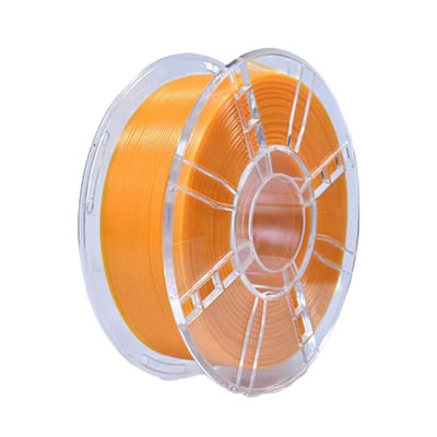 Un buen precio. Solicitud personalizada Filamento de impresora 3D 1 kg 18 colores 1,75 mm transparente naranja PLA para la industria en línea