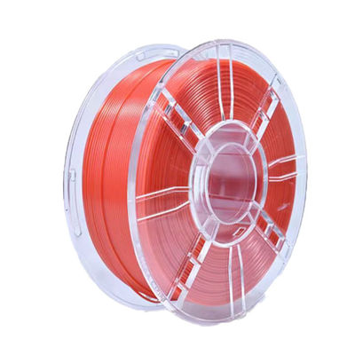 Un bon prix. Filament d'imprimante 3D PLA Transparent Rode Dureté améliorée Blanc Pas de bulle et état enroulé en ligne