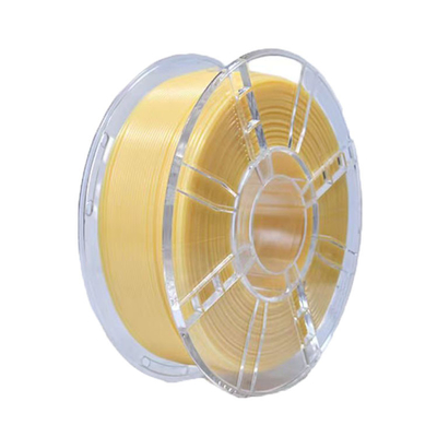 Buon prezzo Filamento di stampa 3D Filamento di PLA giallo trasparente per stampante 3D Forte robustezza e opzione di personalizzazione in linea
