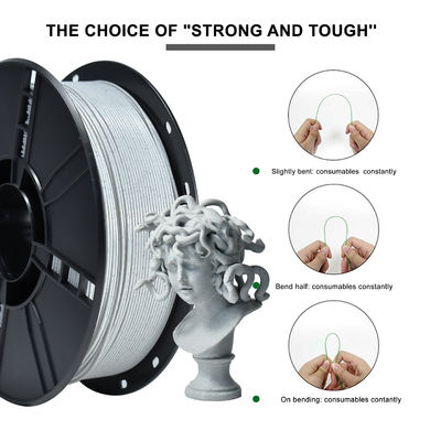 Giá tốt. 100% không có bong bóng sợi dây chuyền cứng mạnh cho máy in 3D Cray Marble PLA trực tuyến