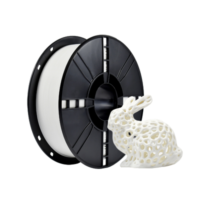 Filamento PLA bianco per stampante da scrivania in scatola da 200 x 200 x 64 mm