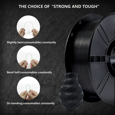 Ein guter Preis. ABS 3D-Druckfilament Schwarzes Filament für 3D-Drucker Durchmesser 1,75 mm Online