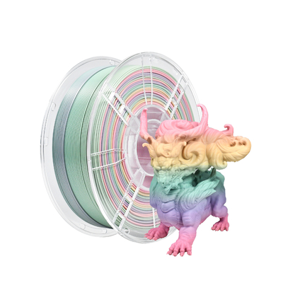 Buon prezzo 3D Printer Filamento Materia di colore Caramelle Arcobaleno 1 kg Filamento PLA in linea