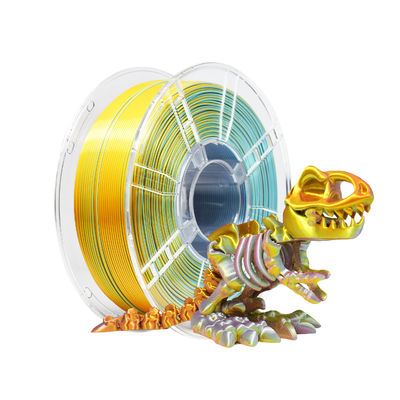 ราคาดี PLA 3D Printer สายใยไหม หินเพชร สีเขียว ส้ม สีแดง ทองคํา ความแข็งแรง การพิมพ์ที่เสริม ออนไลน์