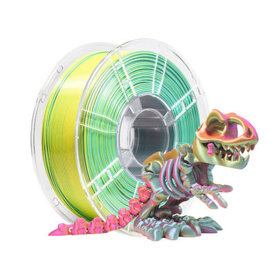 Goede prijs. PLA filament Nettogewicht 1 kg 3D-printer zijde drie-kleurig goud groen paars 3d printign filament online