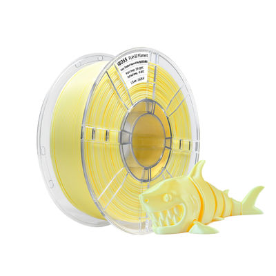 Un buen precio. Filamento de impresión 3D Alta dureza Gradiente de la impresora 3D Amarillo Blanco PLA+ Filamento 1000g en línea