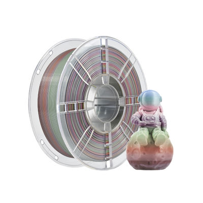 İyi bir fiyat. Net Ağırlık 1kg Rainbow PLA+ Filament 1kg 3D Baskı Filamentleri için 1,75mm çapı çevrimiçi