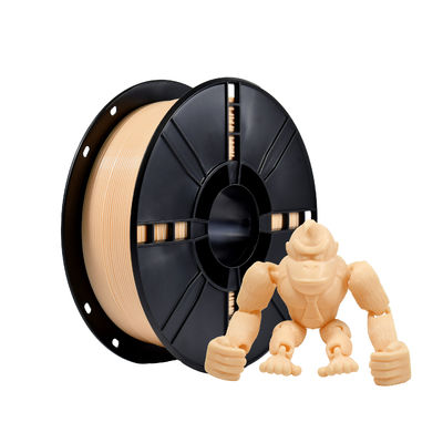 İyi bir fiyat. Güçlü Sertlik 3D Yazıcı için PLA + Filament Beige 3D Baskı Filament çevrimiçi
