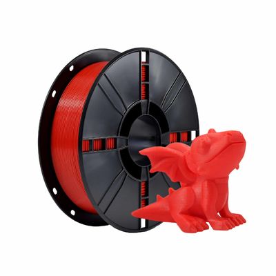 Un bon prix. Imprimante 3D 1.75mm Filament rouge PLA+ Forte ténacité pour la personnalisation Demande de filament d'impression 3D en ligne