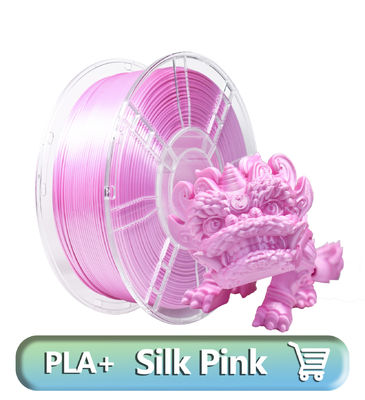 Giá tốt. Trọng lượng tổng 1,3kg Tùy chỉnh PLA + Filament cho máy in 3D 1,75mm Silk Pink trực tuyến