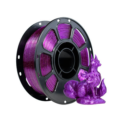 Un bon prix. Filament d'impression 3D de 1,75 mm pour le point d'éclairage violet -rouge Filament PETG en ligne