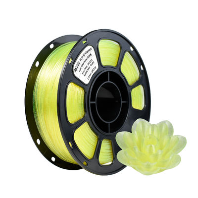 Giá tốt. In 3D Filament Glitter Màu vàng PLA + Độ cứng của sợi được tăng cường 1.75mm In 3D trực tuyến