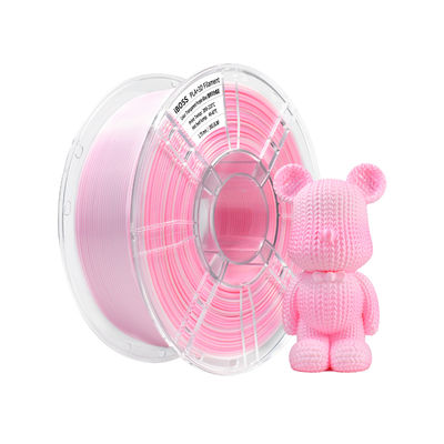 Un buen precio. Impresora iBOSS 3D Gradiente de filamento de doble color Rosa Blanco 100% sin burbuja 1.75MM PLA + Filamento en línea