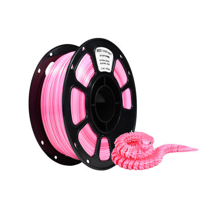 Harga yang bagus iBOSS PLA+ Kualitas Tinggi Dua Warna Sutra Babi Pink 1.75mm Ketangguhan Ditingkatkan 3D Printer Filament on line