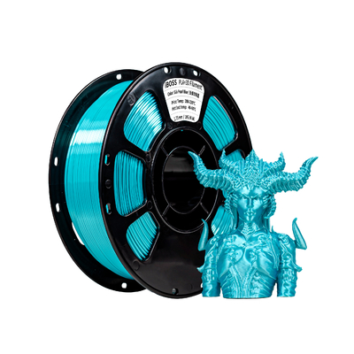 Giá tốt. Dây in 3D iBOSS Độ Cứng Cao 1.75mm Lụa Ngọc Trai Xanh Dương Máy In 3D 1000g Cuộn trực tuyến