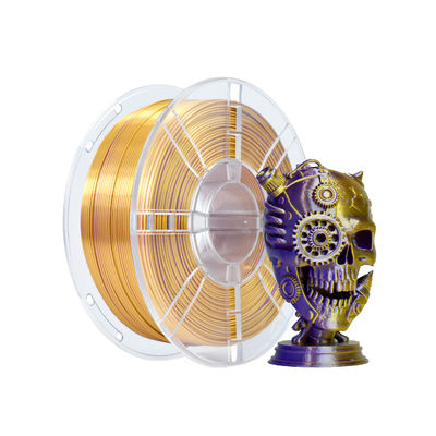 Un bon prix. iboss 1000g PLA+ Filament Soie à double couleur Violets Or 1.75mm FDM Forming Technology Filament d'impression 3D en ligne