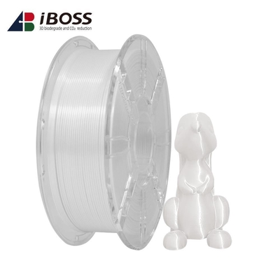 Good price Filamento di stampante 3D con forte robustezza e temperatura di stampa 170-230C PLA bianco seta in linea