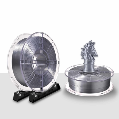 良い値段 形成技術 FDM PLA 3Dプリンター フィラメント強度強化シルバー オンライン