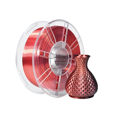 Good price PLA più stampante 3D Filamento robustezza migliorata seta nero rosso Filamento tecnologia FDM in linea