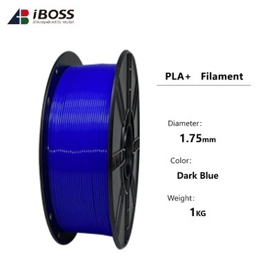Good price 18 Warna Biru Hitam PLA Filament Kekuatan yang Kuat untuk Aplikasi Printer 3D Desktop on line