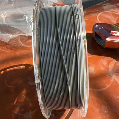 Buon prezzo Filamento di stampante 3D ad alta resistenza senza bolle, rigidità migliorata PLA grigio scuro in linea