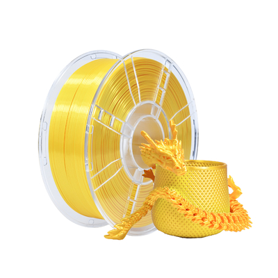 Good price Stampa 3D Filamento PLA Seta Oro Giallo 1KG 1.75MM Stampa 3D in linea