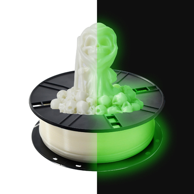 Un buon prezzo. 1000 g Filamento di stampa 3D di robustezza elevata Filamento di stampa giallo verde PLA per la stampa 3D in linea