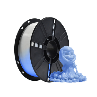 Good price Filamento luminoso di PLA stampato in 3D con elevata resistenza e robustezza 1,75 mm Filamento di PLA blu in linea