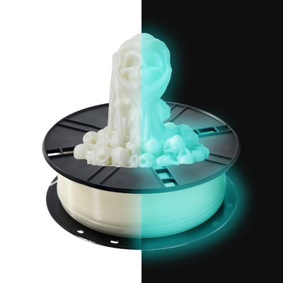 Good price 青 緑 3D プリント フィラメント PLA 輝く フィラメント 1.75mm 1000g オンライン