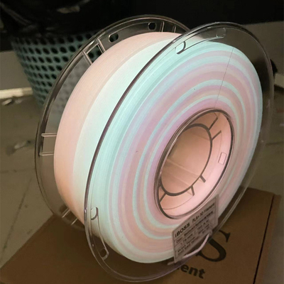 Good price Forte resistenza Filamento di stampa 3D Filamento arcobaleno luminoso PLA 1,75 mm in linea