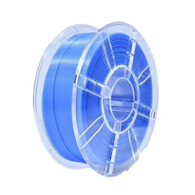Good price Personalizzazione Filamento trasparente blu PRO PLA con rigidità migliorata per stampante 3D in linea