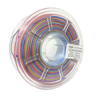 Good price Filamento di stampa 3D 1.75mm PLA Universe Rainbow 1kg Filamento PLA in linea