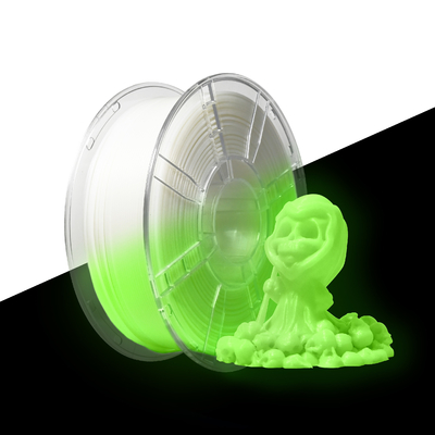 Harga yang bagus Filamen Cetak 3D Filamen PLA Printer 3d 1.75mm Hijau Bersinar on line